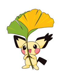 Ginkgo Pichu Sticker 