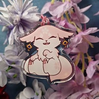 Image 3 of [GENSHIN IMPACT] Yae Miko Fox - keychain -  double sided different design!
