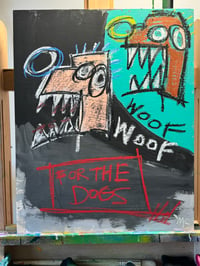 Image 2 of “Woof, another painting that ‘accidentally’looks like a basquiat”