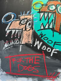 Image 3 of “Woof, another painting that ‘accidentally’looks like a basquiat”