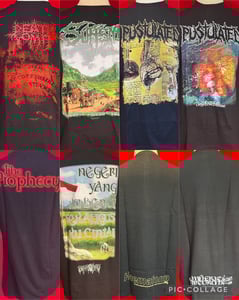 Image of Officially Licensed Death Vomit/Sufism/Pustulated Cover Art Shirts!