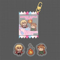 Image 1 of [PRE-ORDER] Candybag Charm + Mini Stickers "Howl's Moving Castle"