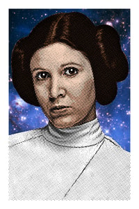 Image 1 of Princess Leia Postcard