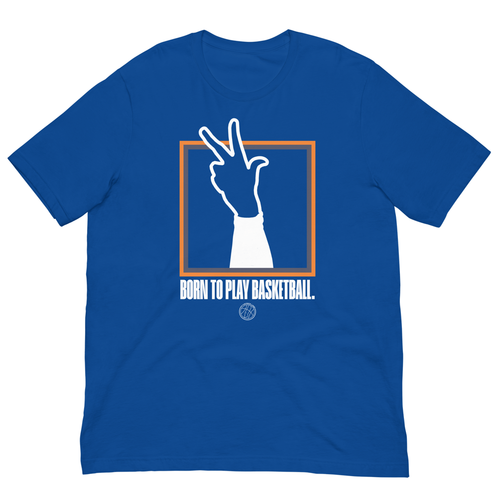 "Born To Play Basketball" 100% Cotton Unisex T-shirt