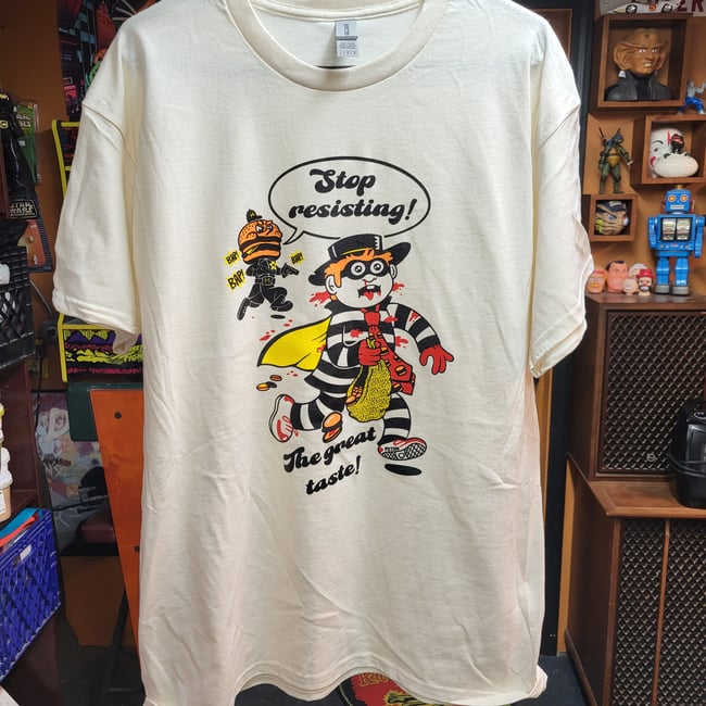 THE DEATH OF HAMBURGLAR TEE