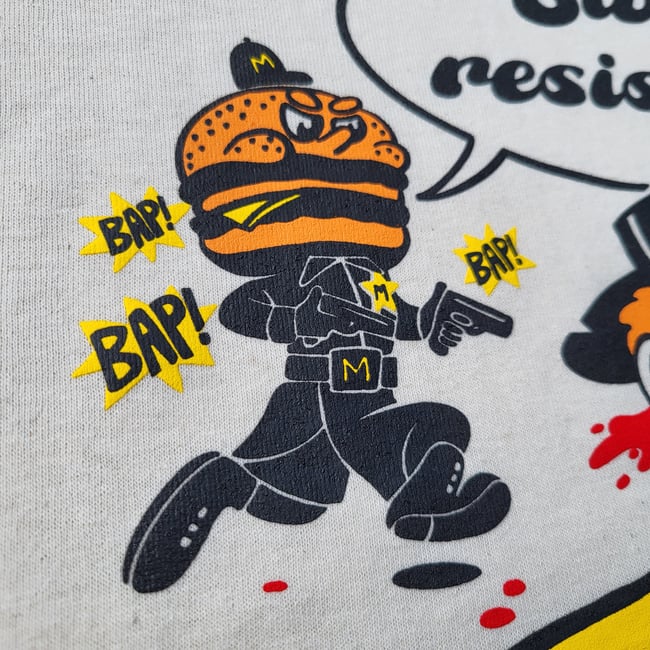 THE DEATH OF HAMBURGLAR TEE