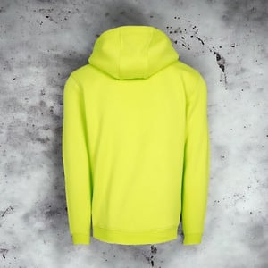 Image of NEON RED BOX HEAVY HOODIE