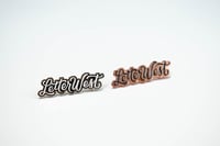 Image 1 of Cursive LetterWest Enamel Pin