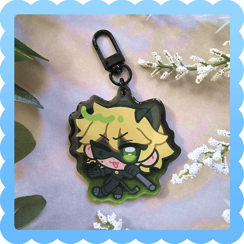 Image of chatnoir❄️ epoxy charm