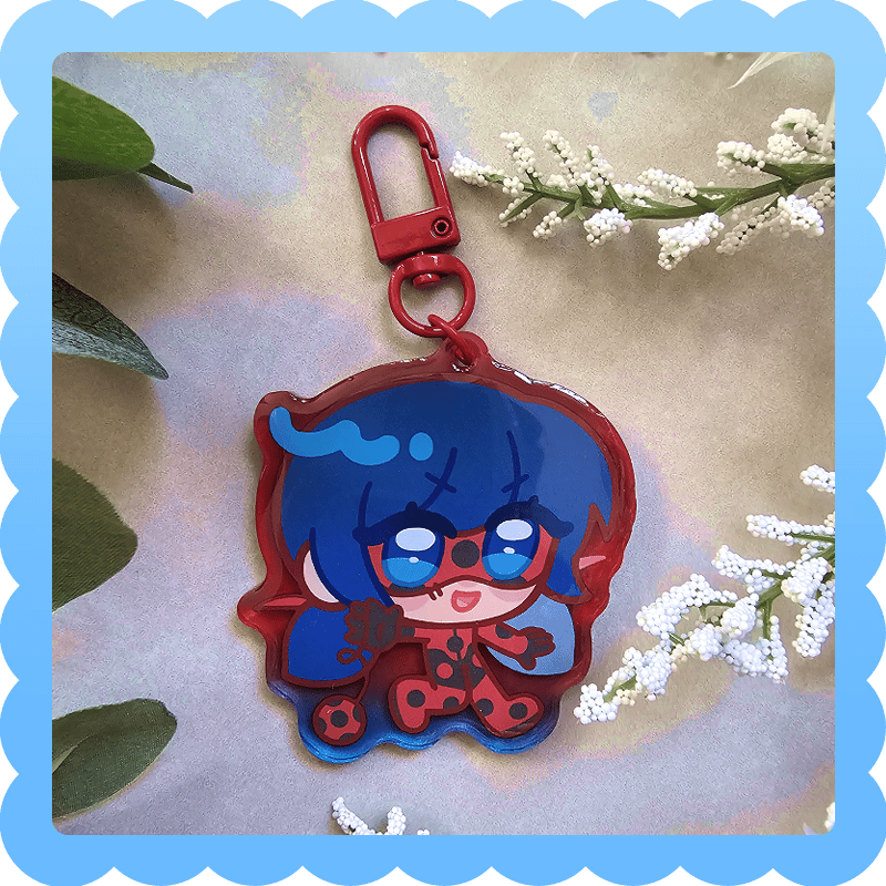 Image of ladybug❄️ epoxy charm