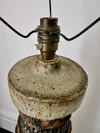 Image 8 of Large Studio Ceramic Lamp by Alan Wallwork, London 1964