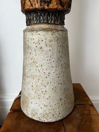 Image 13 of Large Studio Ceramic Lamp by Alan Wallwork, London 1964