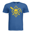 Jolly Franklin T-Shirt-Blue and Yellow (PRE-ORDER)