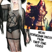 Mesh Pentagram Dress from Haxans video Party Time