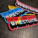 Image of Watching Wrestling Sticker (Set of 3)