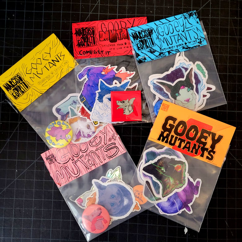 Image of Gooey Mutant Sticker Packs