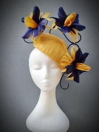 Image 1 of 'Ellodie' in Navy and Mustard