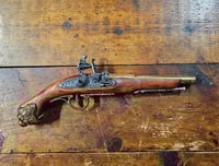 Image 2 of Flintlock pistol gold - BLEMISHED-