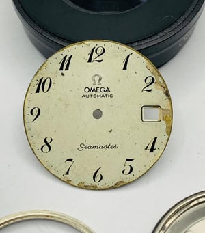 Image of Omega seamaster gold pltd 1960's/70's gents watch Case/Dial,used,ref#(om-39)
