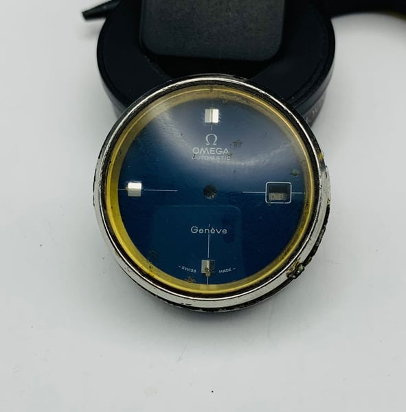 Image of rare Omega geneve 1960's/70's gents watch Case/Dial,used,ref#(om-41)