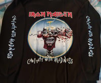Image 1 of Iron Maiden Can i play with madness LONG SLEEVE