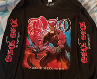 Image 1 of DIO a decade of dio LONG SLEEVE