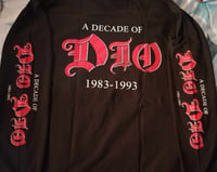 Image 2 of DIO a decade of dio LONG SLEEVE