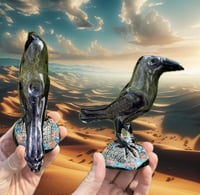 Image of Raven paper weight dry 