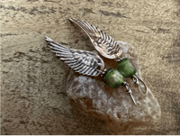 Image 1 of Angel Wings earrings/ n2