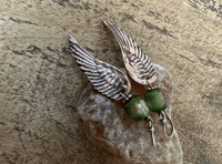 Image 4 of Angel Wings earrings/ n2