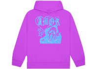 Amor Baby Blue Glitter (Pink Hoodie)