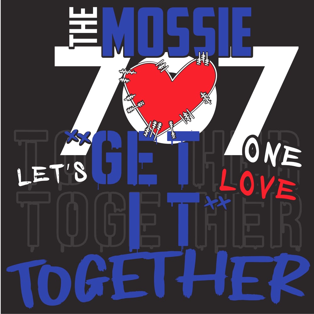 Image of THE MOSSIE 707 TEE - BLUE