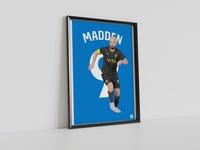 Paddy Madden - Stockport County, Pennodraws Art Print