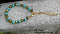 Turquoise Howlite Bracelet.