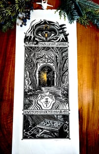 Image 1 of Moria gate with gold leaf