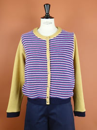 Image 1 of CARDIGAN EPICE Jaune #version bis