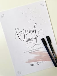 ''Brush-lettering'' kurss Instagram 