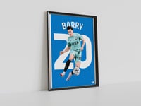 Louie Barry  - Stockport County, Pennodraws Art Print