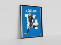 Will Collar - Stockport County, Pennodraws Art Print