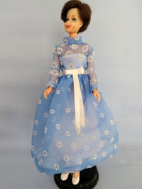 Image 3 of Francie - "Midi Duet" in Blue - Vintage Inspired Outfit