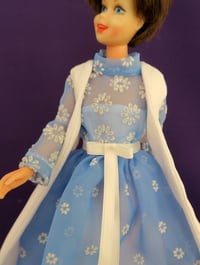 Image 8 of Francie - "Midi Duet" in Blue - Vintage Inspired Outfit
