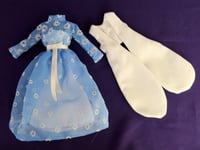 Image 9 of Francie - "Midi Duet" in Blue - Vintage Inspired Outfit