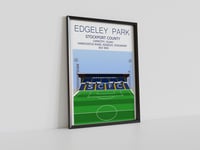 Edgeley Park - Pennodraws Art Print