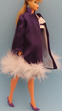 Image 2 of Barbie - "Beautiful Blues" in Purple - Vintage Inspired Creation