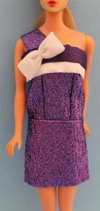 Image 5 of Barbie - "Beautiful Blues" in Purple - Vintage Inspired Creation