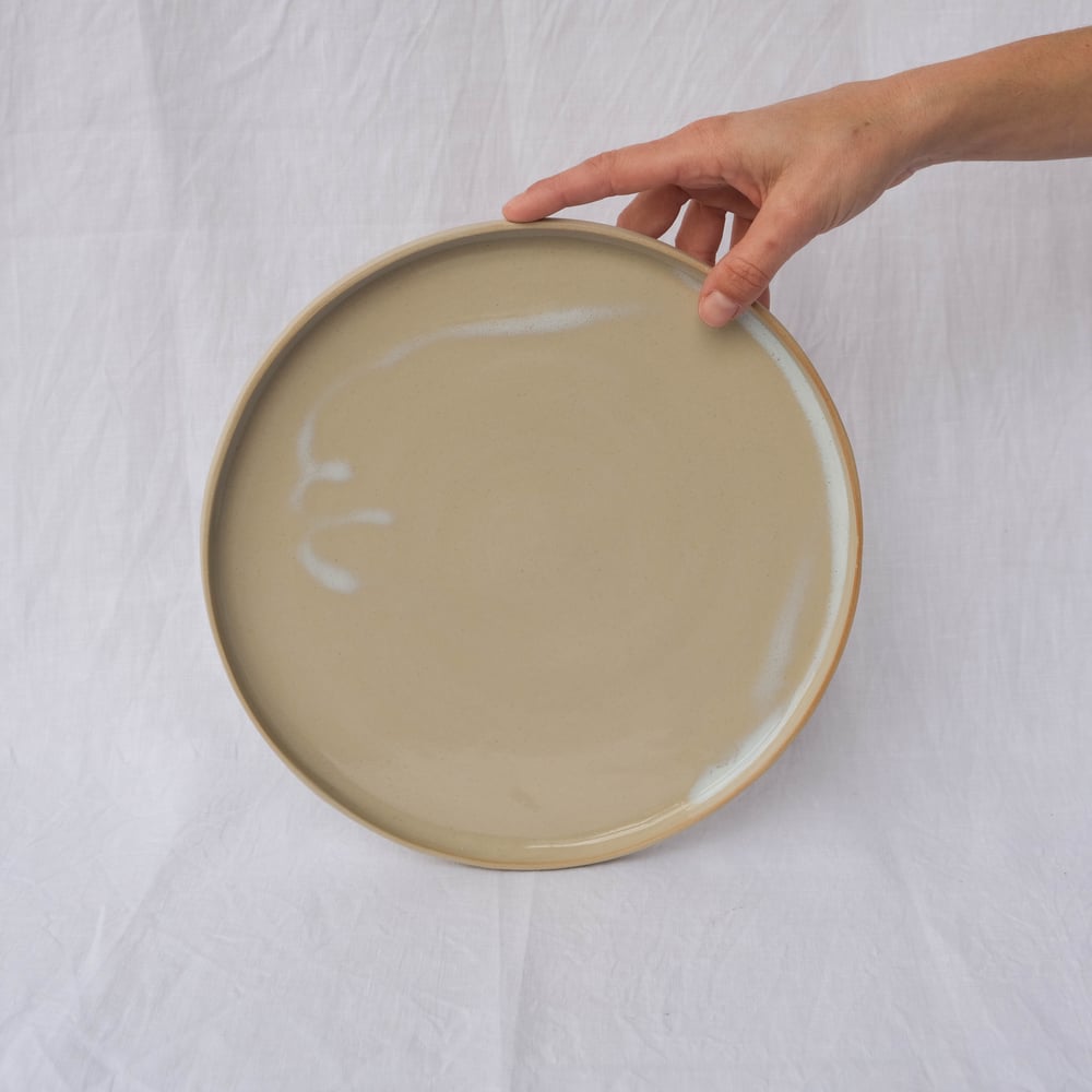 Image of Big plate - Nude
