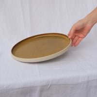 Image 2 of Big plate - Ochre