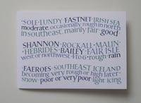 Image 3 of Shipping Forecast Notecard Gift Set