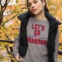 Image 6 of Let's Go Brandon USA - Unisex Long Sleeve Tee