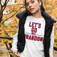 Image 2 of Let's Go Brandon USA - Unisex Long Sleeve Tee